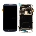 For Samsung Galaxy S4 i337 M919 LCD Screen Display Assembly With Frame - Blue