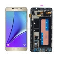 For Samsung Galaxy Note 5 SM-N920 N920 N920F N920A LCD Screen Display Touch Digitizer Assembly With Frame - Gold