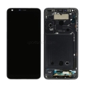 For LG G6 LCD Display Touch Screen Digitizer Assembly With Frame - Black