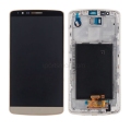 For LG G3 D850 D851 D852 VS985 LS990 LCD Display Touch Screen Digitizer Assembly With Frame - Gold