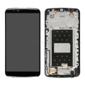 For LG K10 K410 K420N K430 MS428 LCD Screen Display Touch Digitizer Assembly With Frame - Black