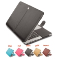 For Macbook Pro Air Retina 11 12 13 15 PU Leather Laptop Case