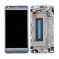 For LG X Cam K580 K580F LCD Display Screen Touch Digitizer Assembly With Frame Silver