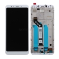 For Xiaomi Redmi 5 Plus LCD Display Touch Screen Digitizer Assembly With Frame White