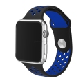 For Apple Watch 38mm 42mm Two-tone Color Silicone Band