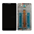 For Huawei Mate 7 LCD Screen and Touch Digitizer Assembly With Frame Black