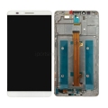 For Huawei Mate 7 LCD Screen and Touch Digitizer Assembly With Frame White