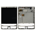 For BlackBerry Passport Silver Edition Q30 2nd LCD Display Touch Digitizer Assembly With Frame