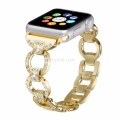 For Apple Watch 38mm 42mm Diamond Metal Link Bracelet Wrist Belt Watchband