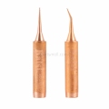 2 PCS/Set Kaisi Oxygen-free Copper Soldering Iron Tip 900M-T-I 900M-T-IS For Solder Station Tools Iron Tips