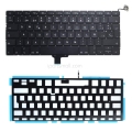 Replacement For Macbook Pro Unibody 13 A1278 2008~2015 Year Spanish Keyboard With Backlight