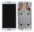For Moto X Play XT1562 XT1563 LCD Display Touch Screen Assembly With Frame White