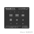 Qianli New Universal Square Hole Power Logic Black Reball Stencil For iPhone 8 7 6s 6 5 s