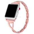 For Apple Watch Band Slim Elegant Metal Watch Band Crystal Diamond Unique Strap Band