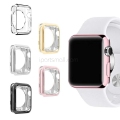 For Apple Watch TPU Plated Soft Plastic Watch Case