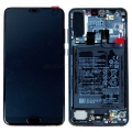 For Huawei P20 Pro LCD Display Touch Screen With Frame Assembly Black Original Teardown
