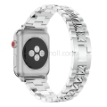 For Apple Watch 38mm 42mm 40mm 44mm Stainless Steel Watch Band Diamond Strap