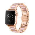 For Apple Watch 38mm 40mm 42mm 44mm Stainless Steel Women Band Woman Wrist Strap