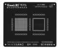 Qianli  For iPhone CPU A7 A8 A9 A7 A10 A11 Black Square Hole CPU Template Template Rebole