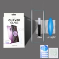 For Samsung UV Liquid Film Full Glue Tempered Glass Clear Screen Protector