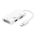 Mini Display Port Displayport To HDMI VGA DVI Cable Adapter