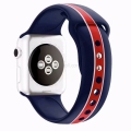 For Apple Watch Colored Silicone Band Soft Strap