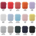 For AirPods Plastic Soft TPU Silicone Case Protective Cover With Strap