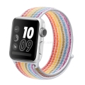 For Apple Watch Series 1 2 3 4 38mm 40mm 42mm 44mm Colorful Woven Nylon Watchband