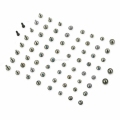 Replacement For iPhone Xs Max Inc Black Bottom Pentalobe Screws Full Screw Sets