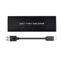 NVMe PCIE USB3.1 HDD Enclosure M.2 To USB Type C 3.1 M KEY SSD Hard Disk Drive Case External Mobile Box
