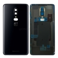 For OnePlus 6 1+6 Back Glass Battery Cover Rear  Door Housing With Camera Lens Replacement Black