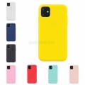 For iPhone 11 Pro Max Candy Color Soft Case Ultra-Thin Silicone TPU Cover For iPhone 2019 Pro Skin Protective Cases Shell