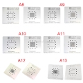 AMAOE CPU RAM Magnetic Reballing Platform A8 A9 A10 A11 A12 A13 Reballing Kit With BGA Reballing Stencil