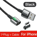 Magnetic USB Cable For iPhone Fast Charging Magnet Adapter 1m