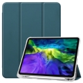 For iPad Pro 12.9 11 Smart Shell Wake up Sleep Case TPU Soft Back Cover