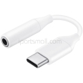 New Original For Samsung USB Type C to 3.5mm Headphone Jack Adapter (White)