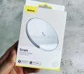 Baseus 15W Qi Fast Wireless Charger Pad Glass Panel Thin Visible Wireless Phone Charger