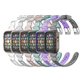 For Apple Watch Slim Watch Band Plasitc Bling Glitter Strap