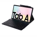 For Samsung Galaxy Tab A7 T500 T505 2020 Bluetooth Keyboard Case Flip Leather Cover Black
