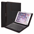 For Tablet 9 inch to 10.1 inch Universal Magnetic Leather Case Wireless Bluetooth Keyboard Cover Black