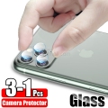 For iPhone 11 12 Pro X XS Max XR Full Camera Tempered Glass Back Cover Lens Protector