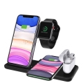 4 in 1 Qi 15W Fast Wireless Charger For iPhone Quick Charging Station For Apple Watch iWatch For AirPods Pro