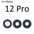 Replacement for iPhone 12 Pro Rear Back Camera Glass Lens With Bezel Ring
