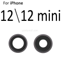 Replacement for iPhone 12/12 Mini Rear Back Camera Glass Lens With Bezel Ring