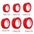 Red Ta.01pe Double Side Strong Adhesive Phone Screen Repair Sticker 6mm 8mm 10mm 12mm 15mm 20mm