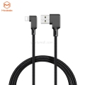 Lightning USB Cable 90 Degree Gaming Cable 3A Fast Charger 1.2m Black