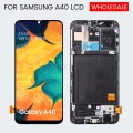 Replacement For Samsung Galaxy A40 A405 A405F LCD Display Touch Screen Assembly With Frame Original