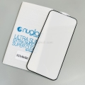for iPhone Nuglas 3D Black Full Cover Tempered Glass Screen Protector