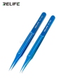 RELIFE RT-11D RT-15D Titanium Alloy Tweezers Maintenance Tools Precision Curved Straight Tweezer Repair Tools