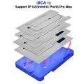 MECHANIC IBGA13 Middle Layer Tin Planting Platform For iPhone 13 Pro Max Mini Motherboard Fixture